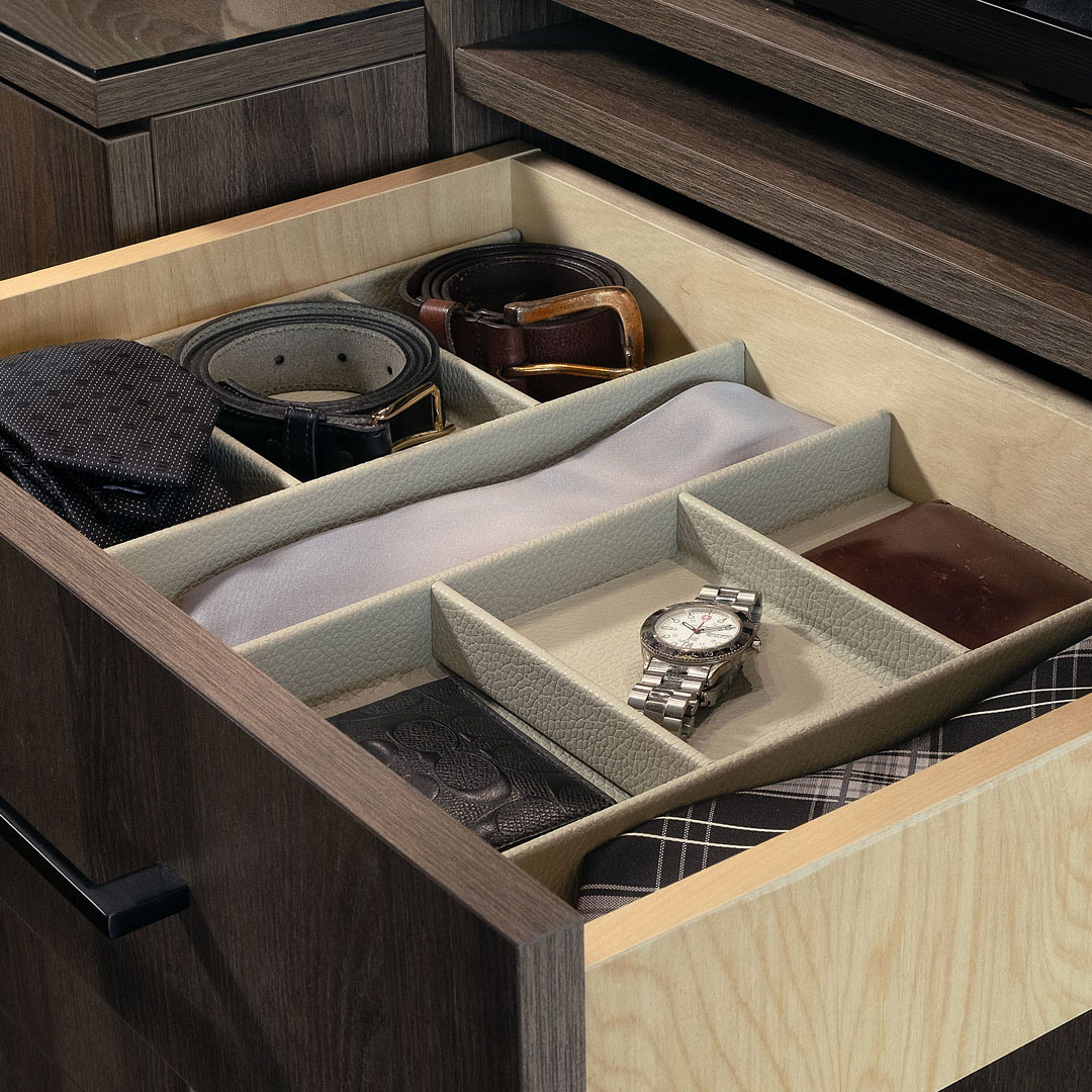 TAG Contour drawer organizer for belts and accessories
